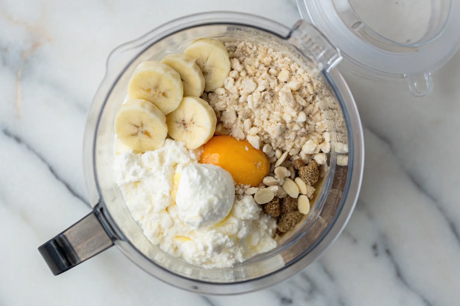 blending-banana-cottage-cheese-pancakes blending banana cottage cheese pancake batter
