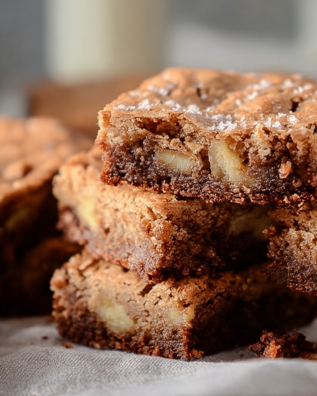 Apple Brownies Apple Brownies: Cozy, Buttery, and Packed with Apples Apple Brownies