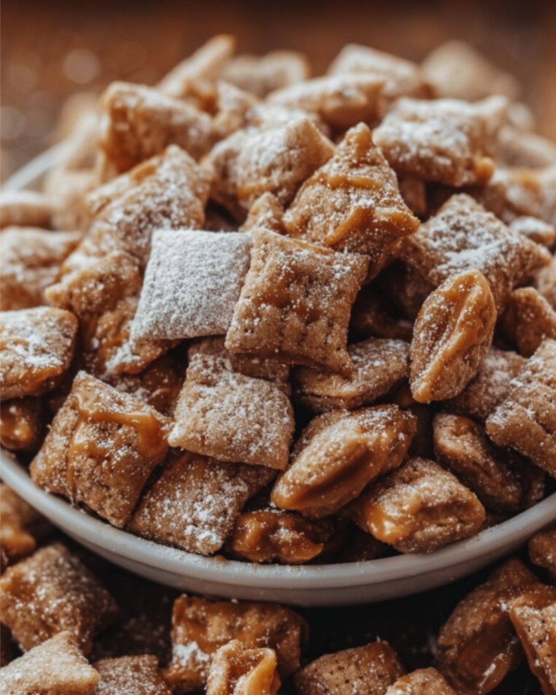 Caramel Apple Puppy Chow - Sweet Caramel Apple Puppy Chow – Sweet, Crunchy & Irresistible Caramel Apple Puppy Chow Sweet