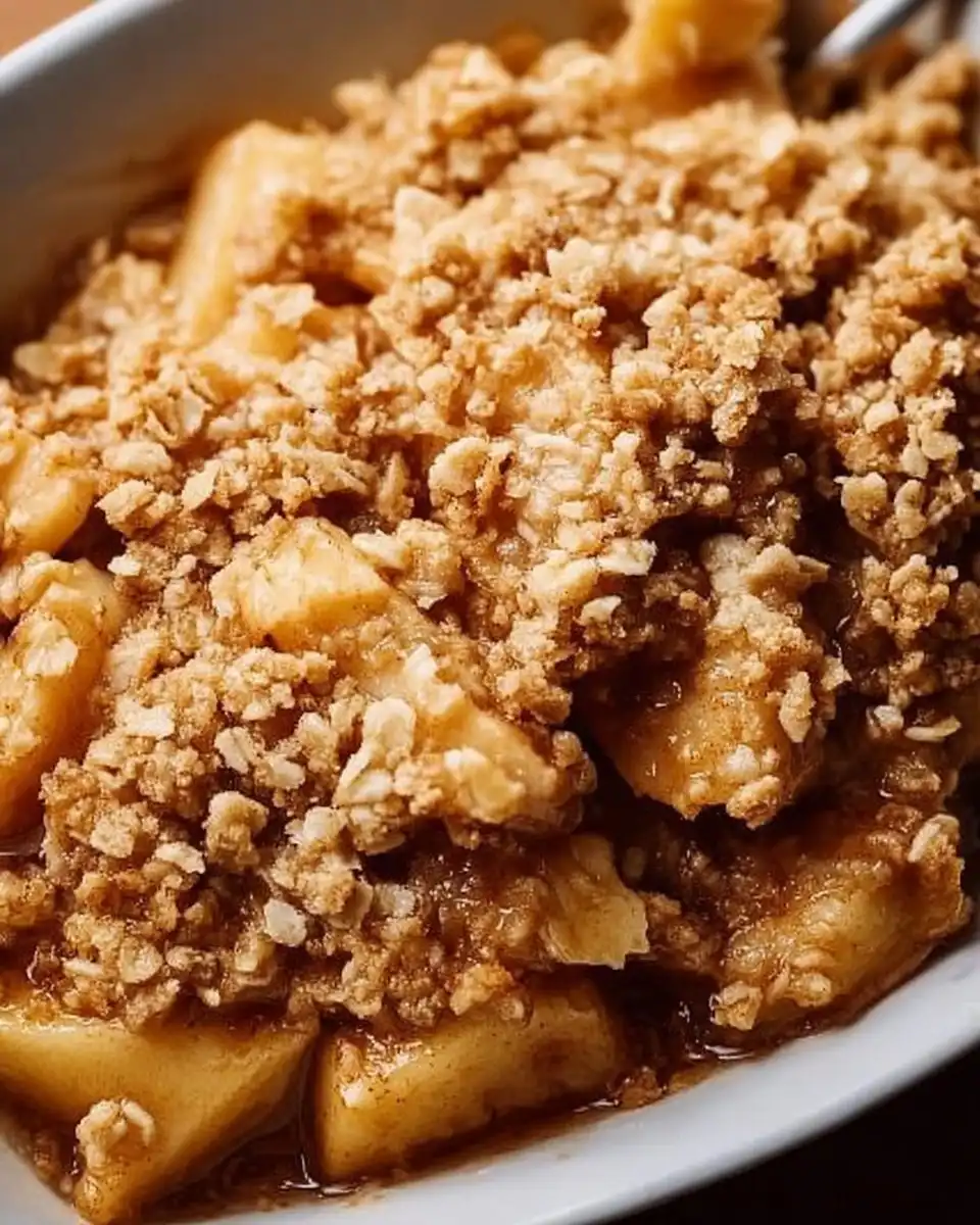 Old-Fashioned Apple Crisp