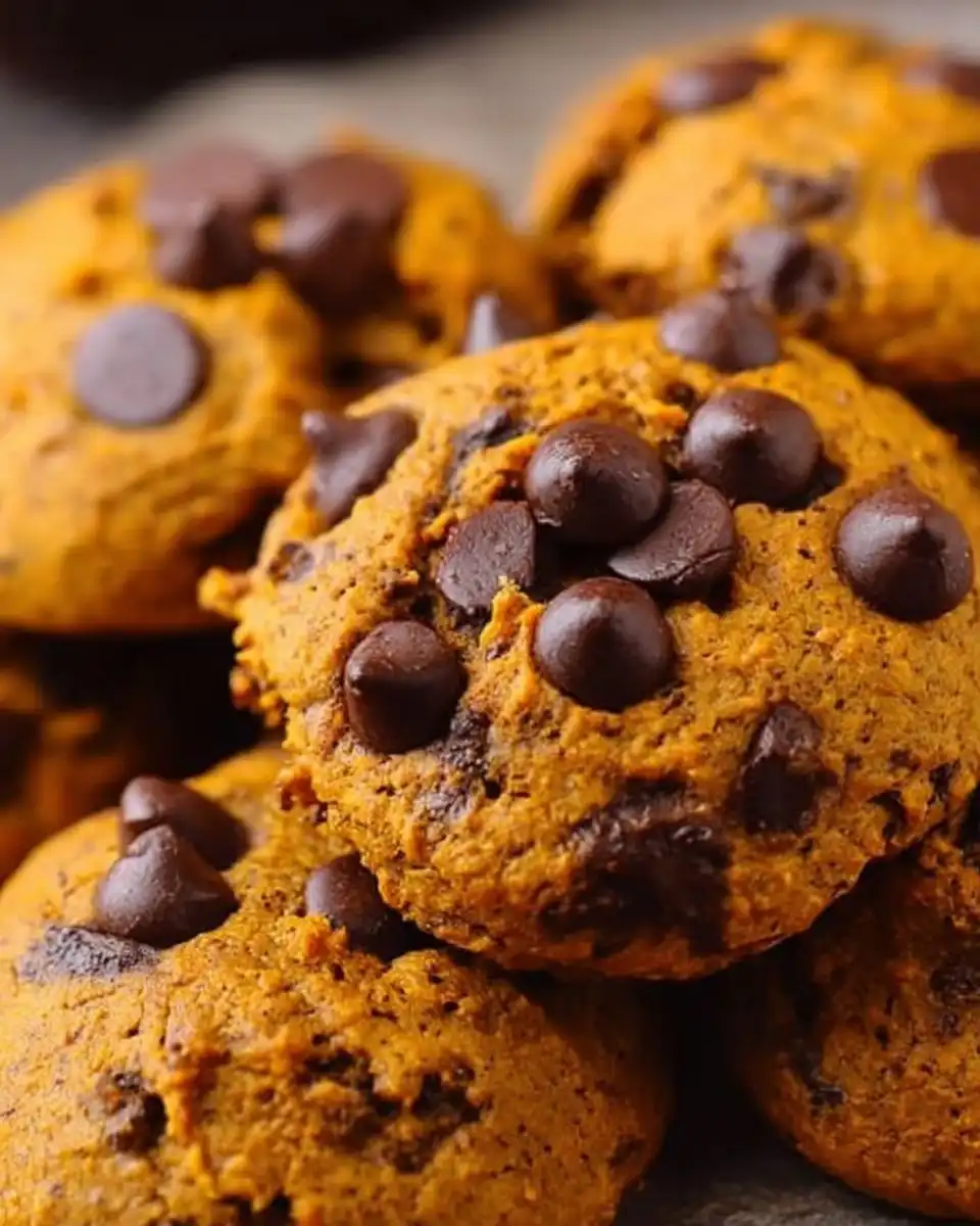Pumpkin Chocolate Chip Cookies