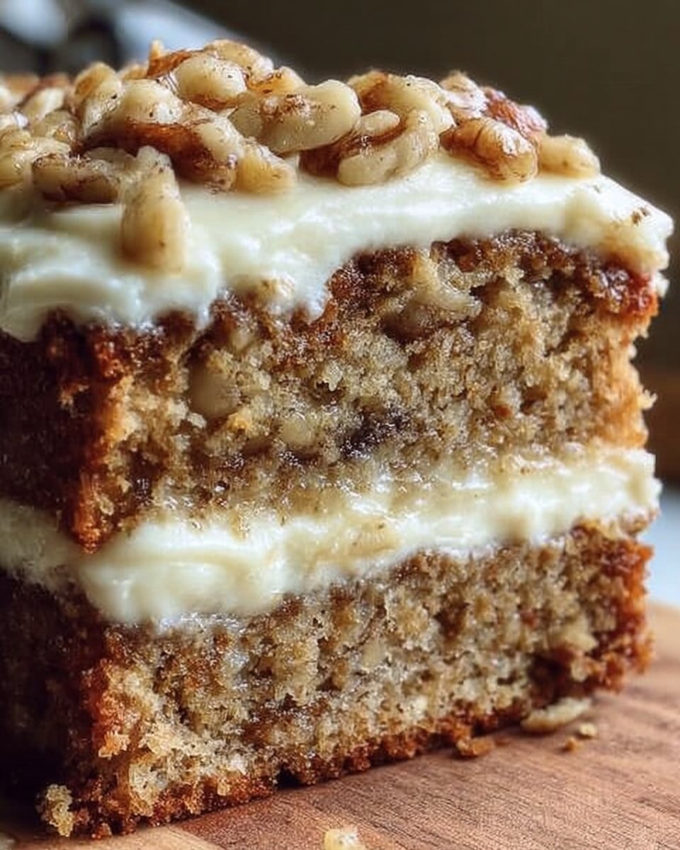 Banana Bread Cake with Cream Cheese Frosting