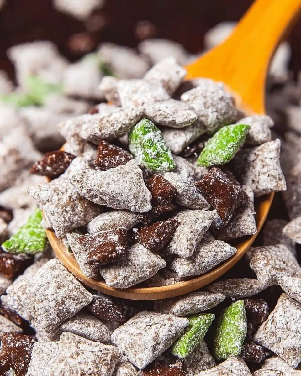 Mint Chocolate Puppy Chow