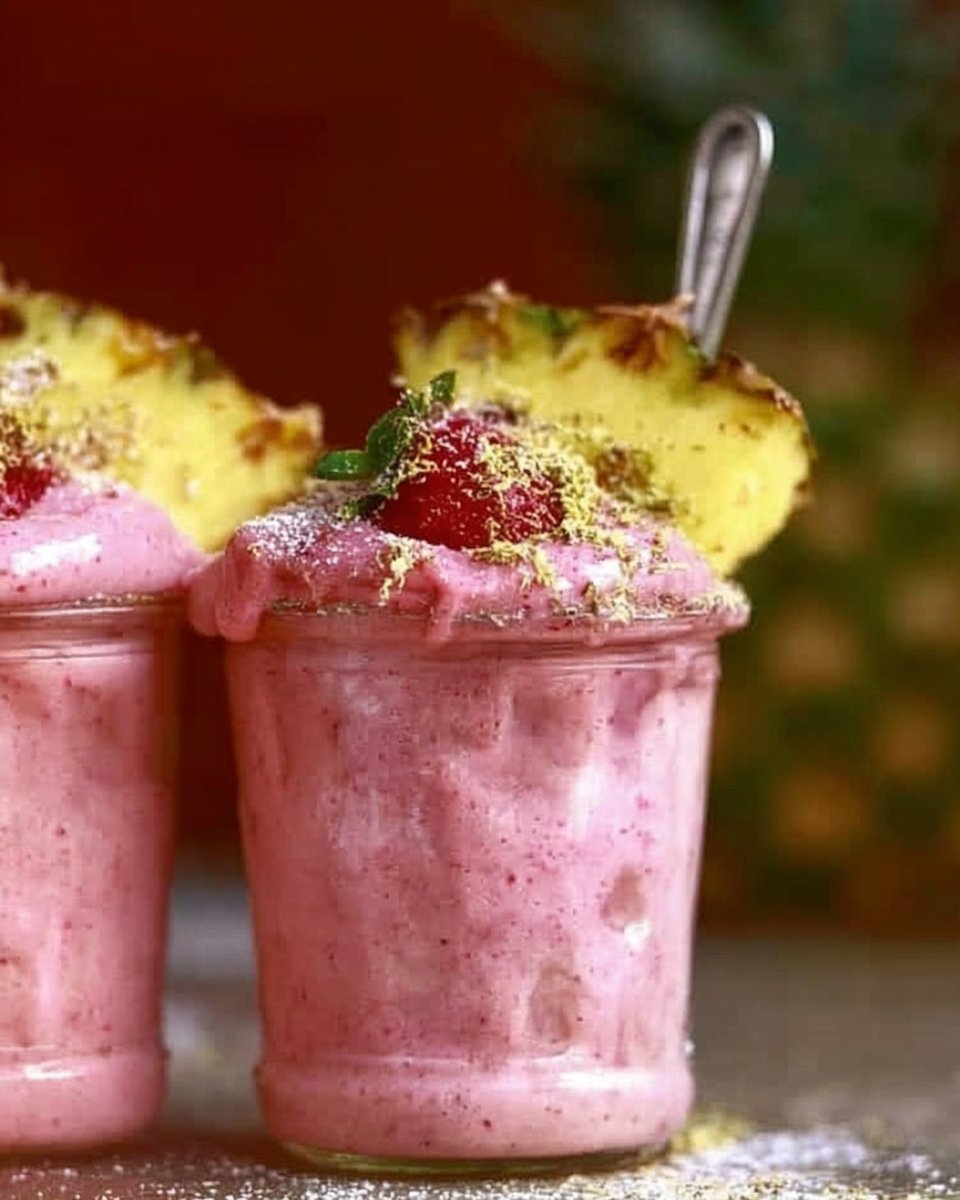 Anti-Inflammatory Pineapple Pink Smoothie