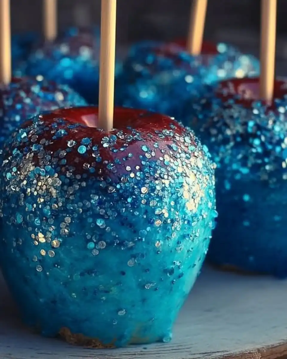 Sweet Ocean Candy Apples