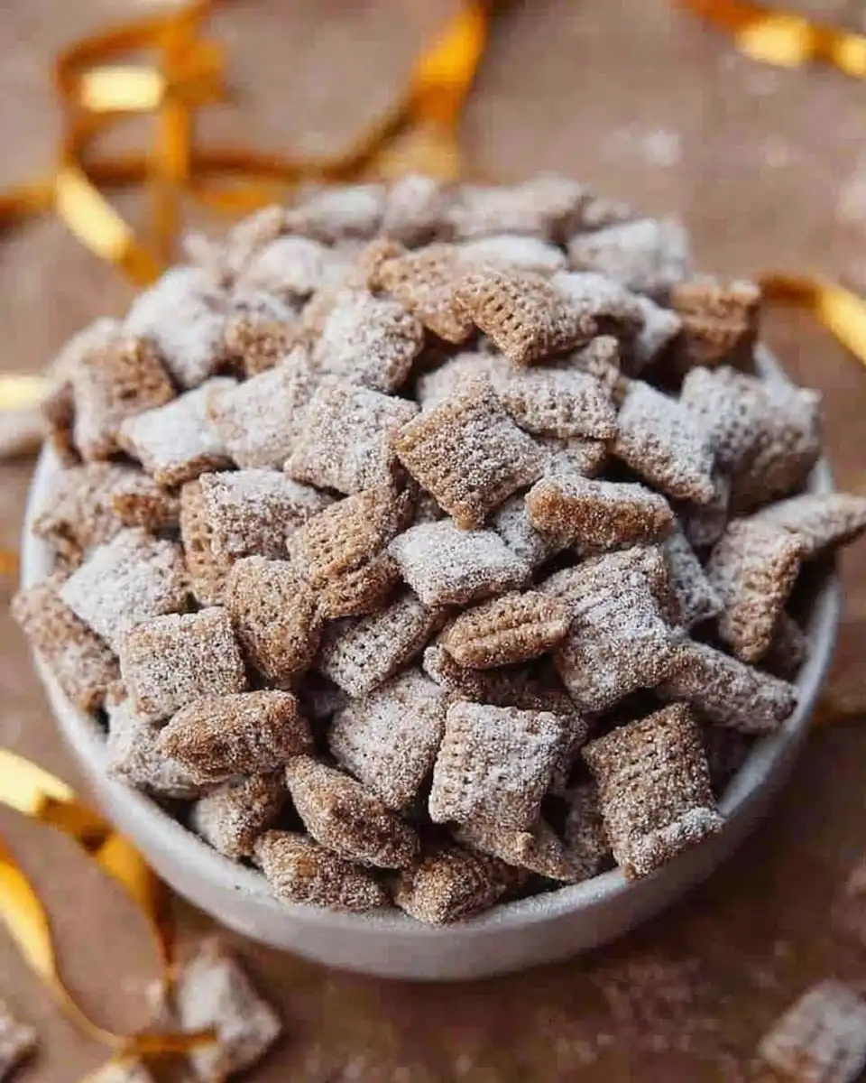 Cookie Butter Muddy Buddies