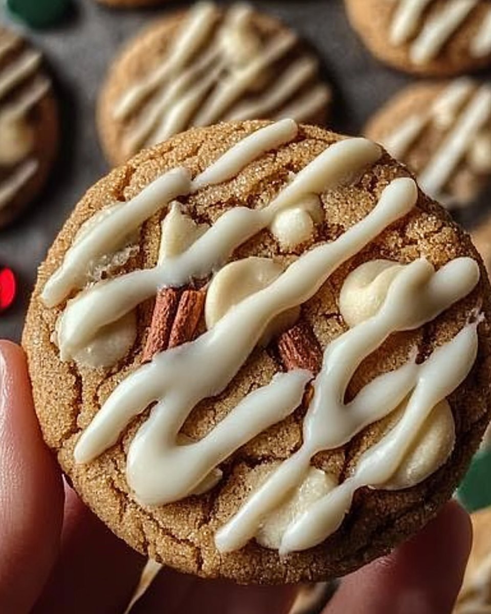 Maple Cinnamon White Chocolate Cookies