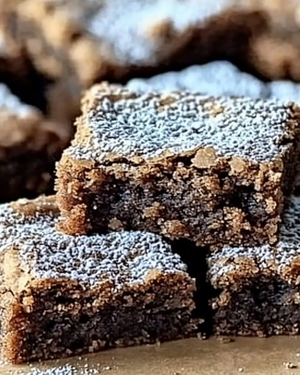 Gingerbread Brownies