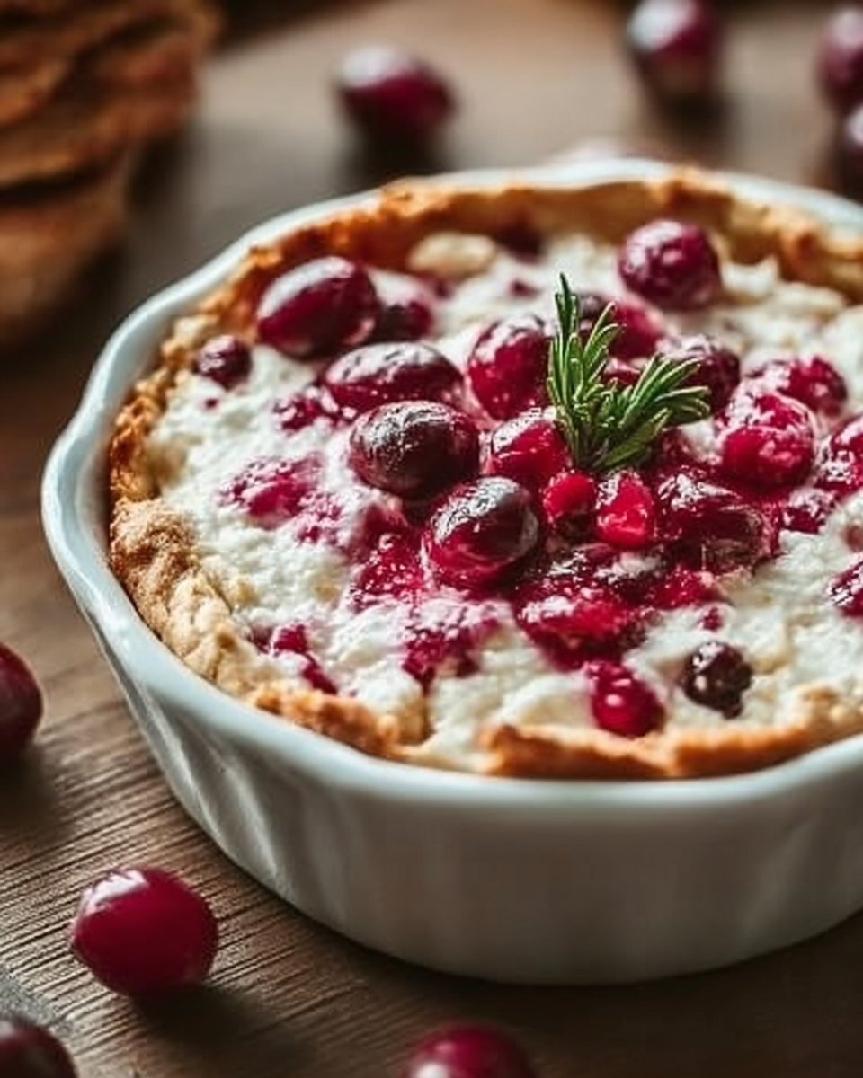 Baked Cranberry Cream Cheese Dip