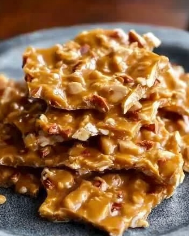 Easy Homemade Peanut Brittle Easy Homemade Peanut Brittle 1