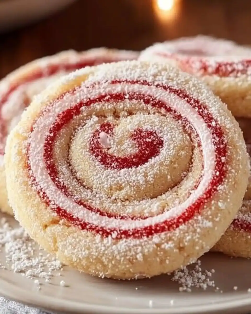 Peppermint Swirl Cookies