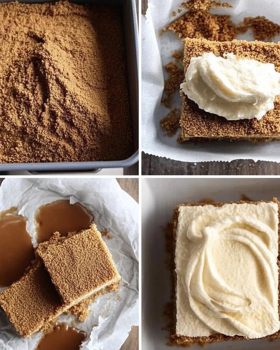 Gingerbread Cheesecake Bars