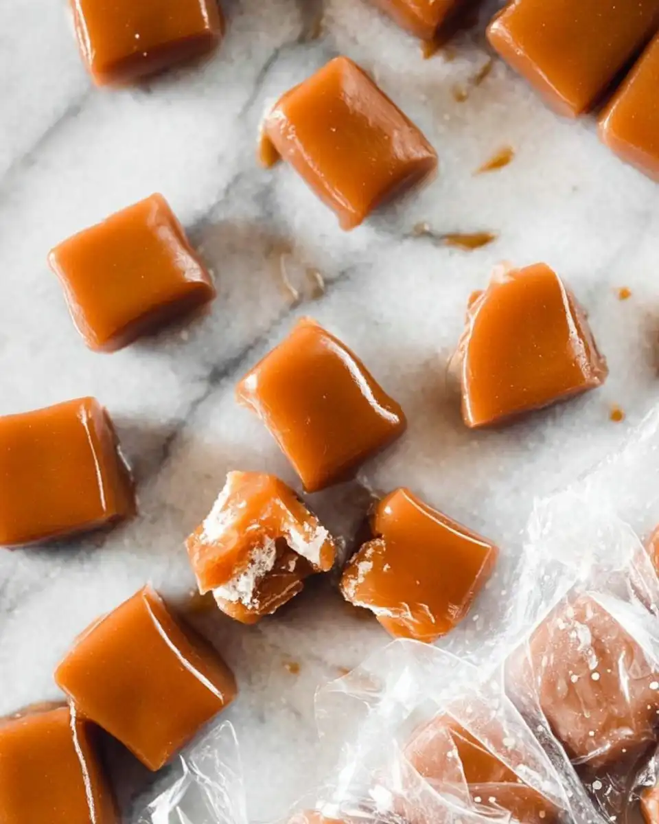 Homemade Soft and Chewy Caramels
