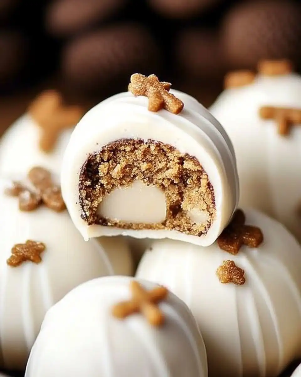 Gingerbread Oreo Truffles
