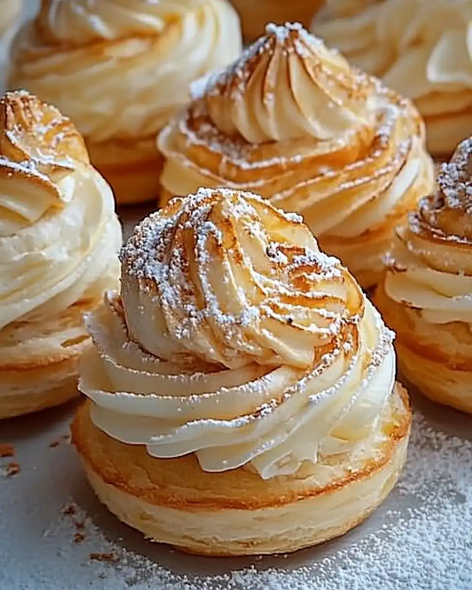 Dreamy Eggnog Cream Puffs Holiday Delight