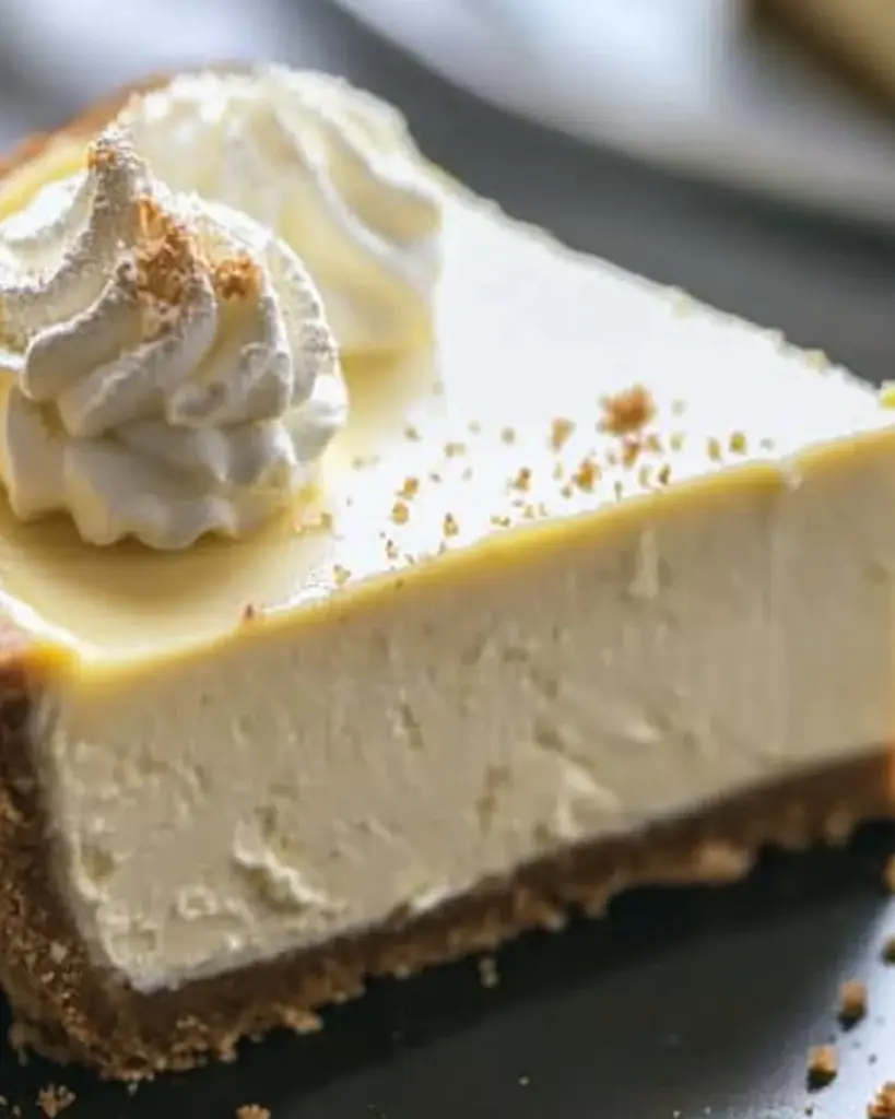 Delicious homemade cheesecake slices on a white plate