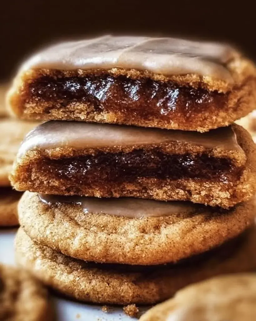 Freshly baked Brown Sugar Cinnamon Cookies on a cooling rack
