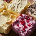 Delicious butter spread on fresh bread slice