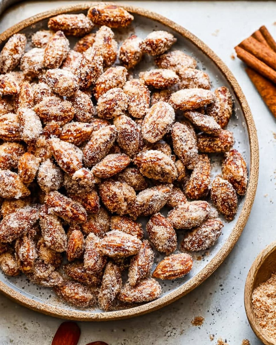 Candied Almonds (Cinnamon Sugar Almonds)