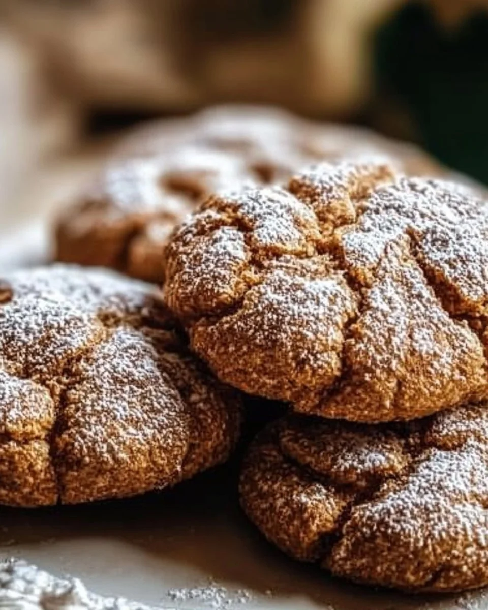 Cinnamon Coffee Crinkles