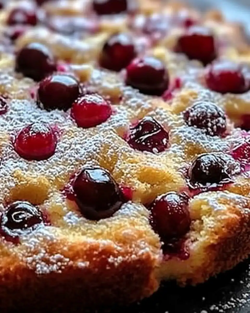 Cranberry Orange Breakfast Cake