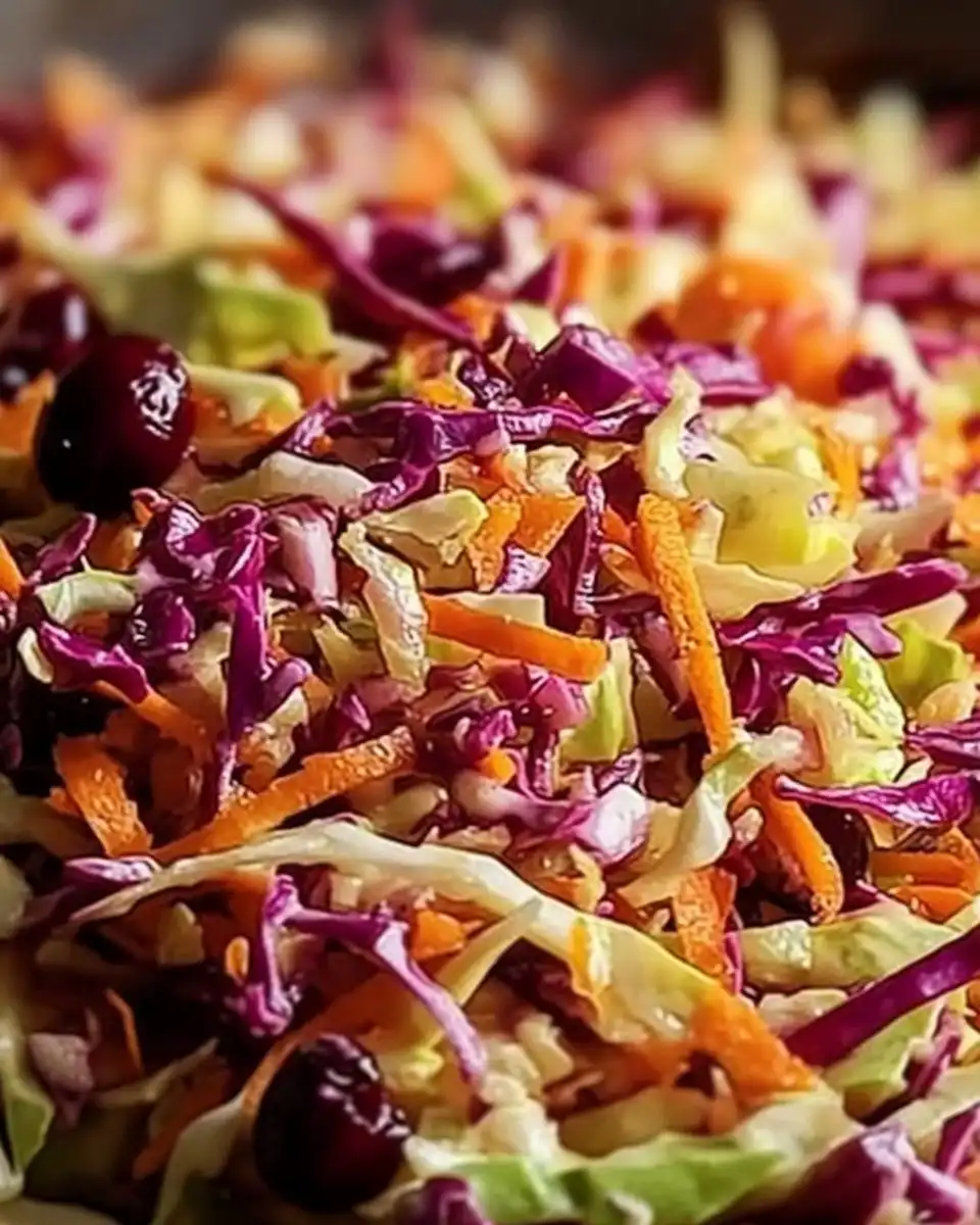 Easy Cranberry Orange Winter Slaw That Brightens Any Meal