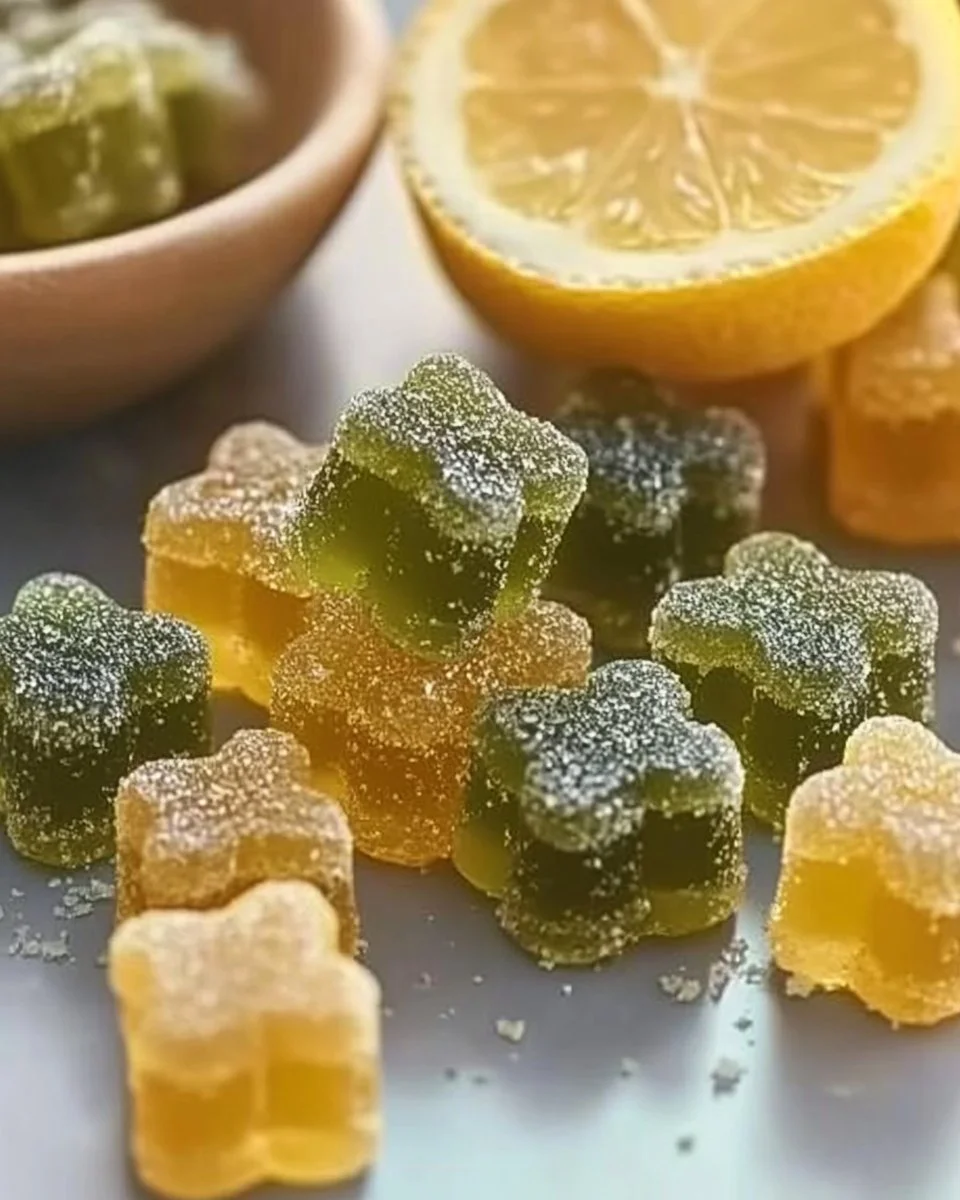 Green Tea, Lemon & Ginger Gummies