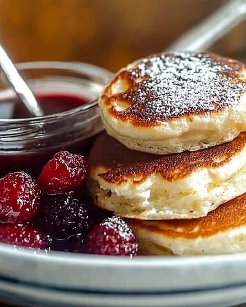 Irresistibly Fluffy Ricotta Pancakes – The Ultimate Breakfast Indulgence!