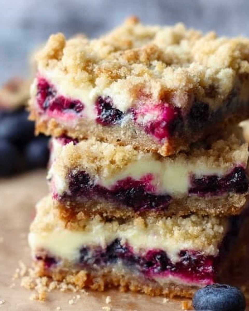 Blueberry Cream Cheese Bars