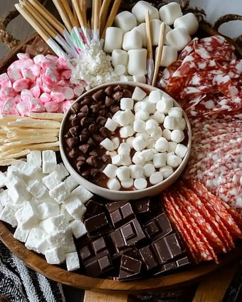 Hot Chocolate Charcuterie Board