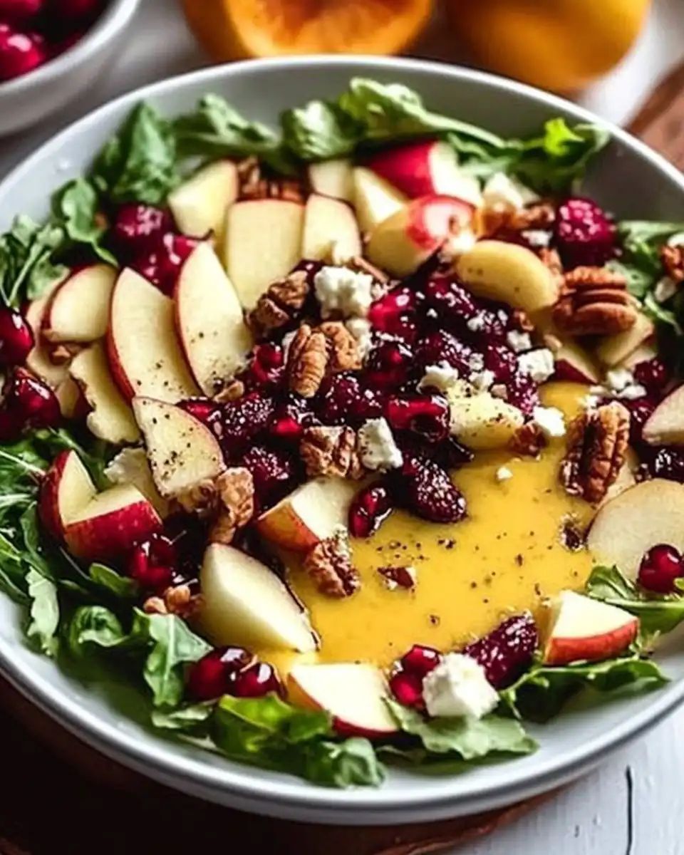 Irresistible Christmas Apple Salad