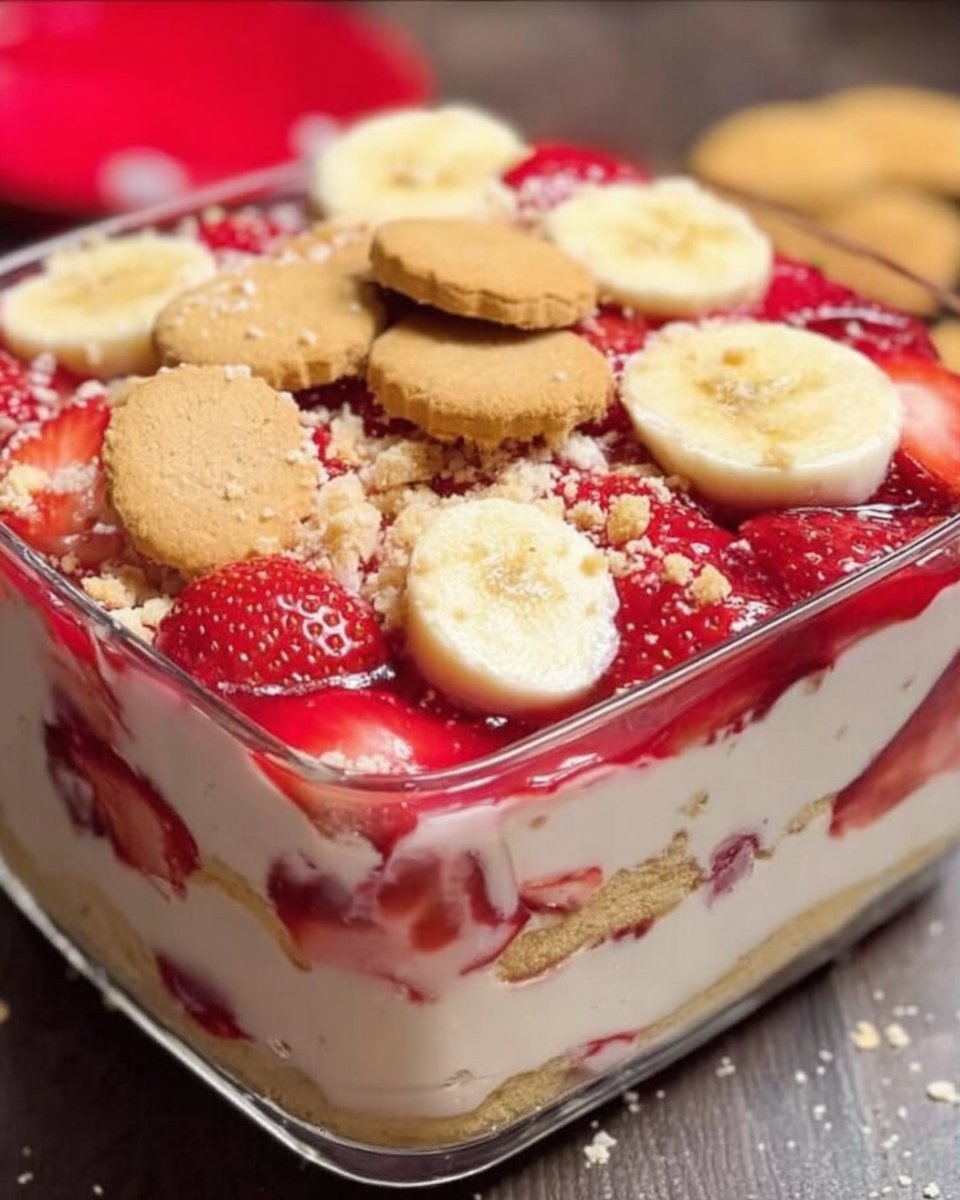 Strawberry Banana Pudding Dream