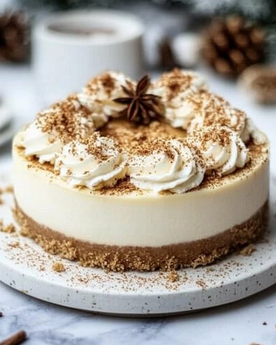 Eggnog Cheesecake
