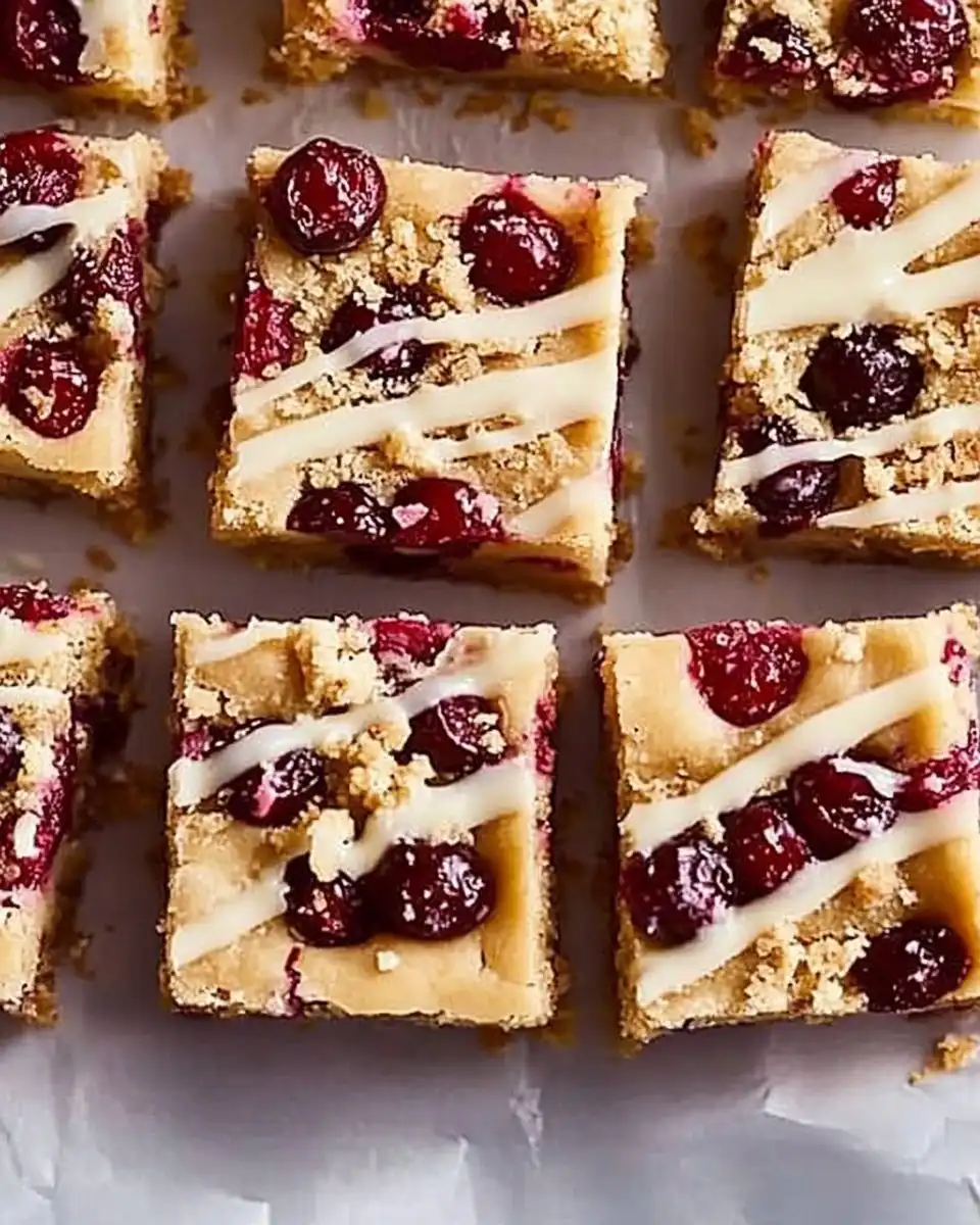 Cranberry Bliss Bars