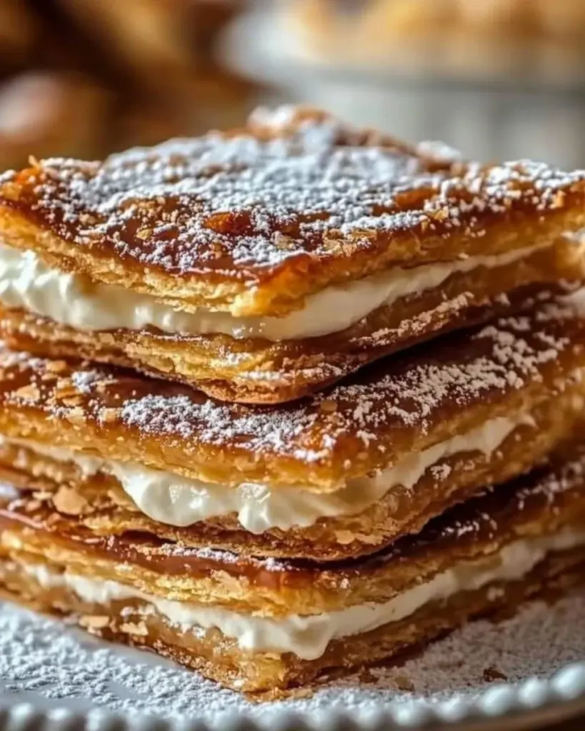 Delicious Churro Saltine Toffee dessert with a sweet cinnamon sugar topping.