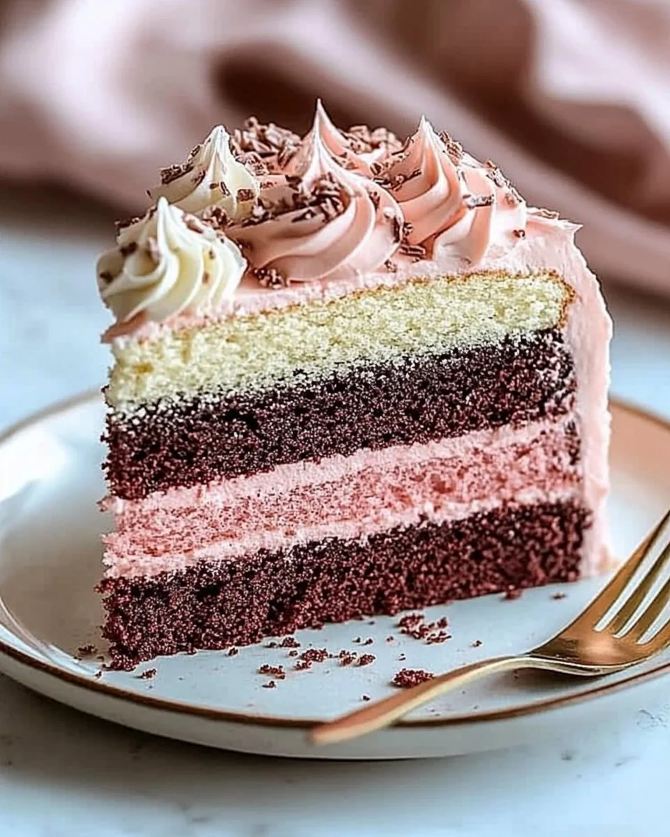 Neapolitan Cake