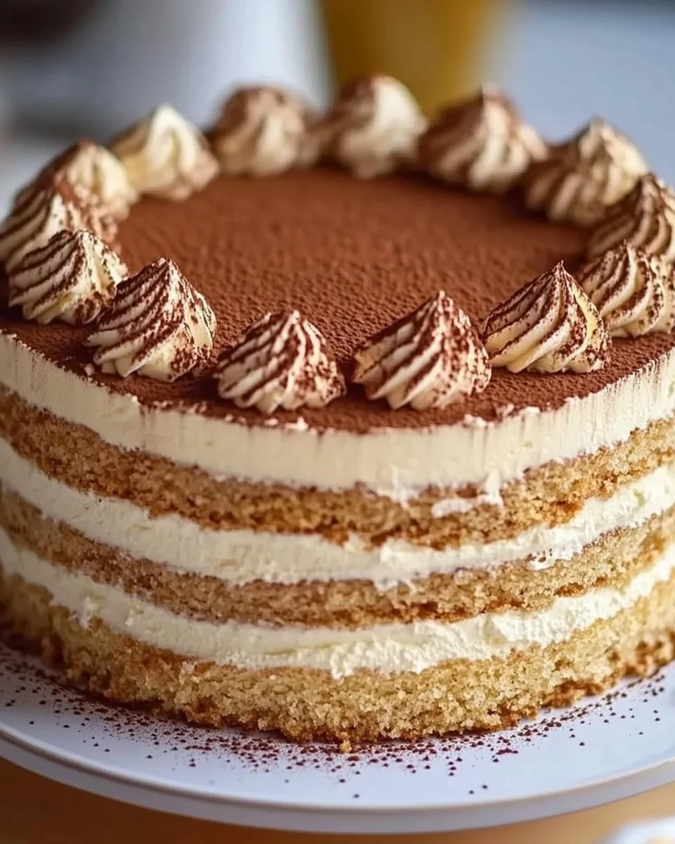 Tiramisu Cake