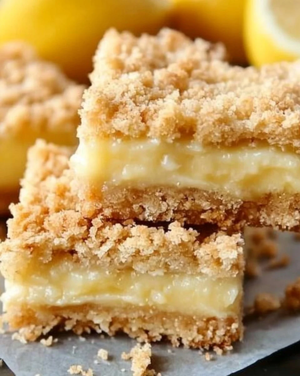 Homemade Lemon Crumb Bars