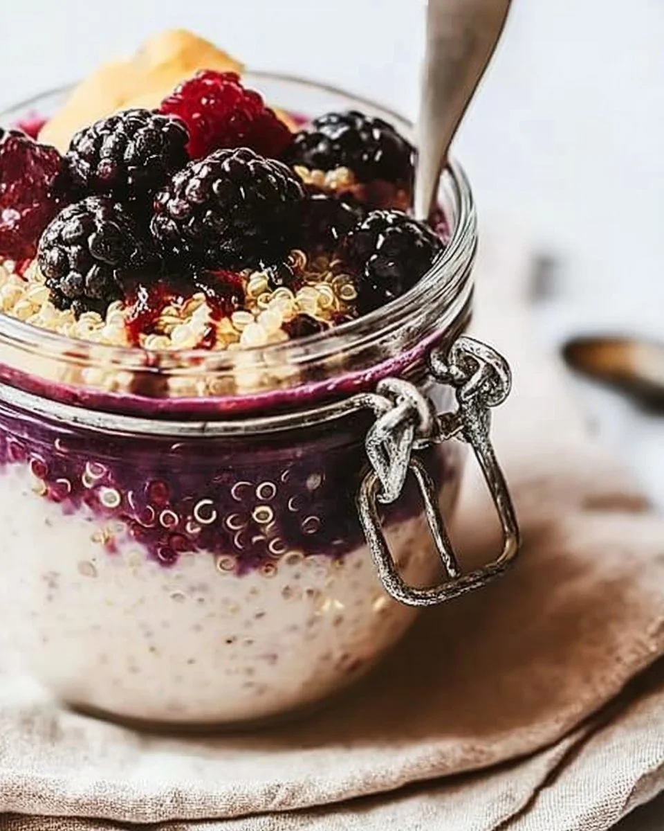 Overnight Quinoa Pudding