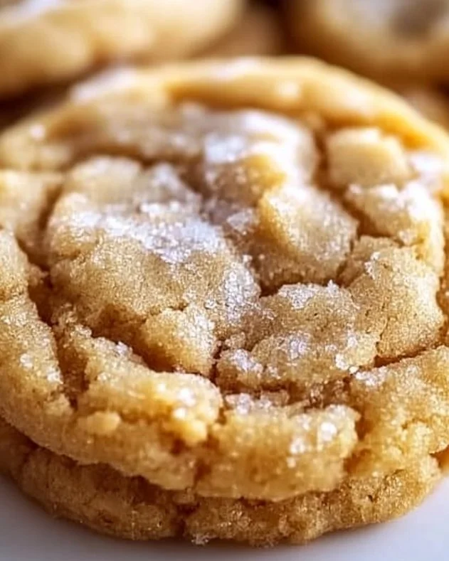Crinkly Crackly Butter Toffee Sugar Cookies