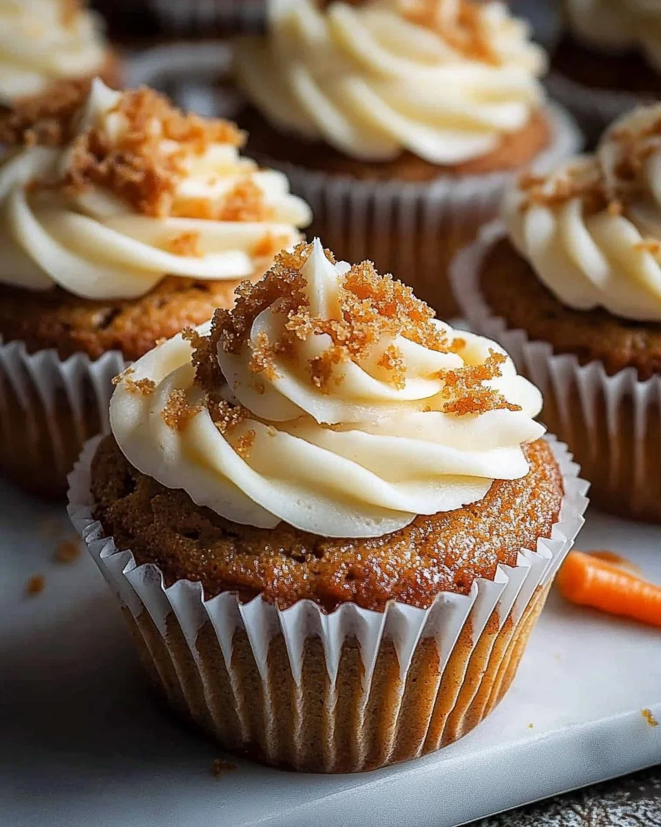 Easy Carrot Cake Cupcakes