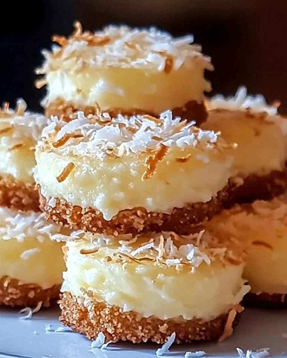 Lemon Coconut Cheesecake Cookies