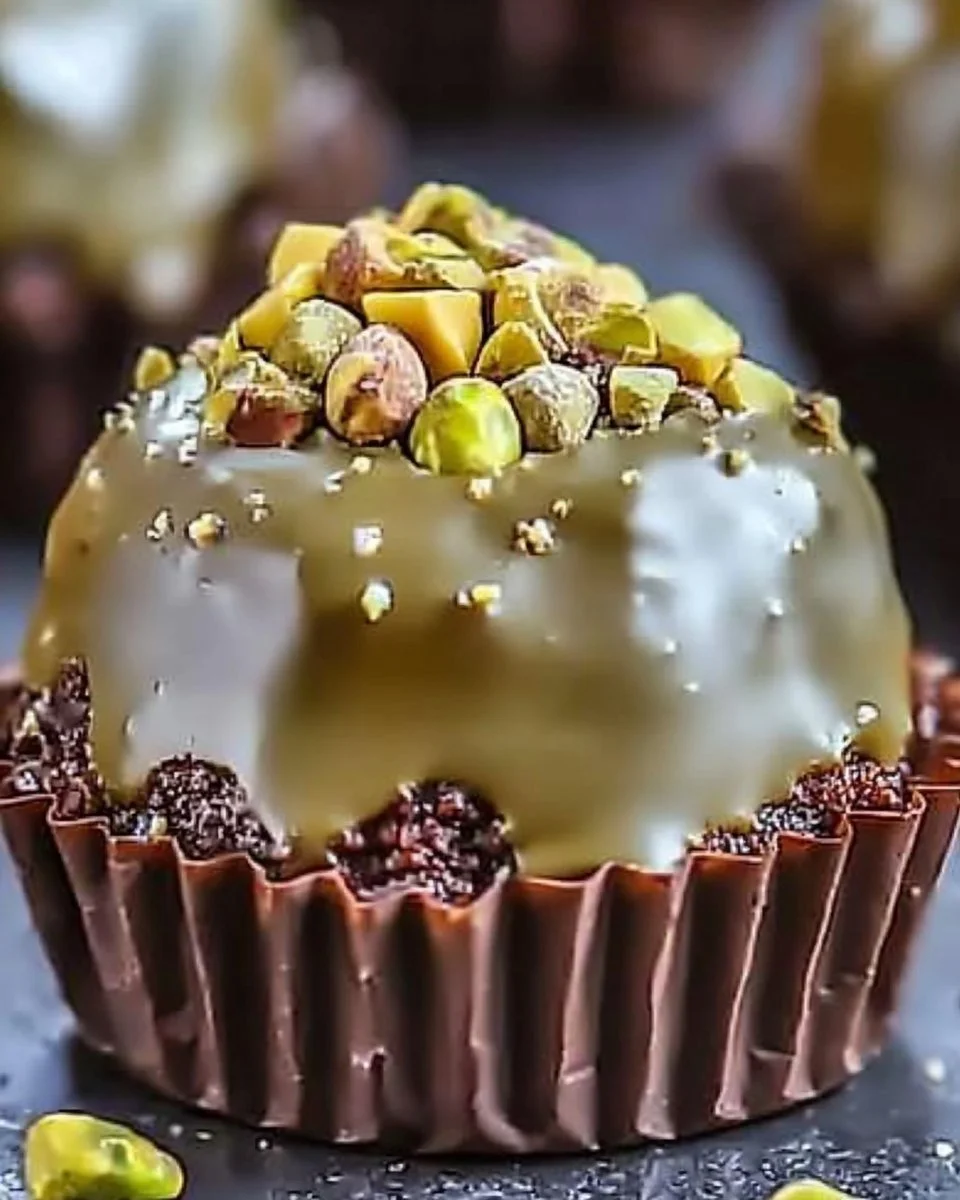 Pistachio Ferrero Rocher Brownies Pistachio Brownies Pistachio Ferrero Rocher Brownies Recipe You’ll Crave Forever