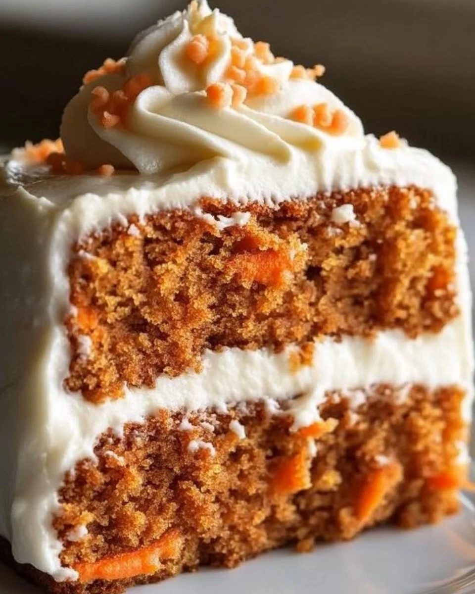 The Best Moist Classic Carrot Cake Recipe with Cream Cheese Frosting