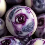 Blueberry Greek Yogurt Bites on a plate, healthy snack option
