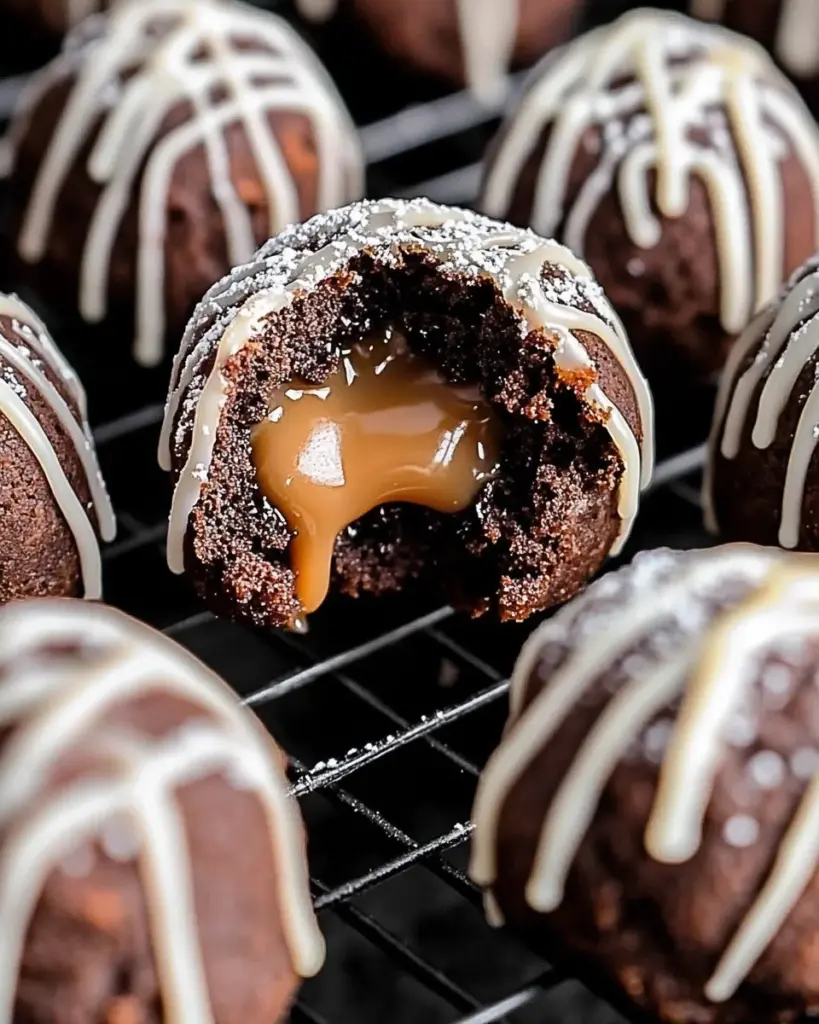 Chocolate Peanut Butter Snowballs, a delightful dessert treat.