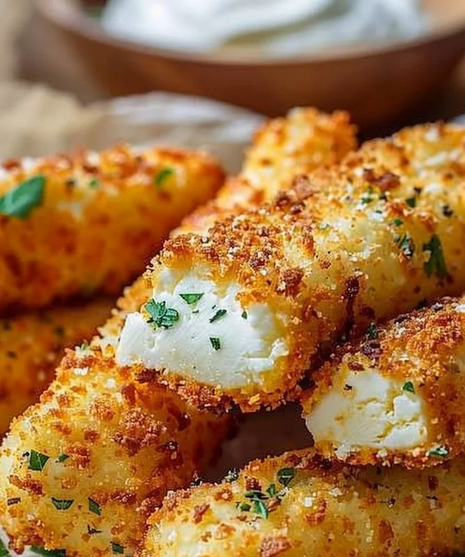 Cottage Cheese Cheese Sticks