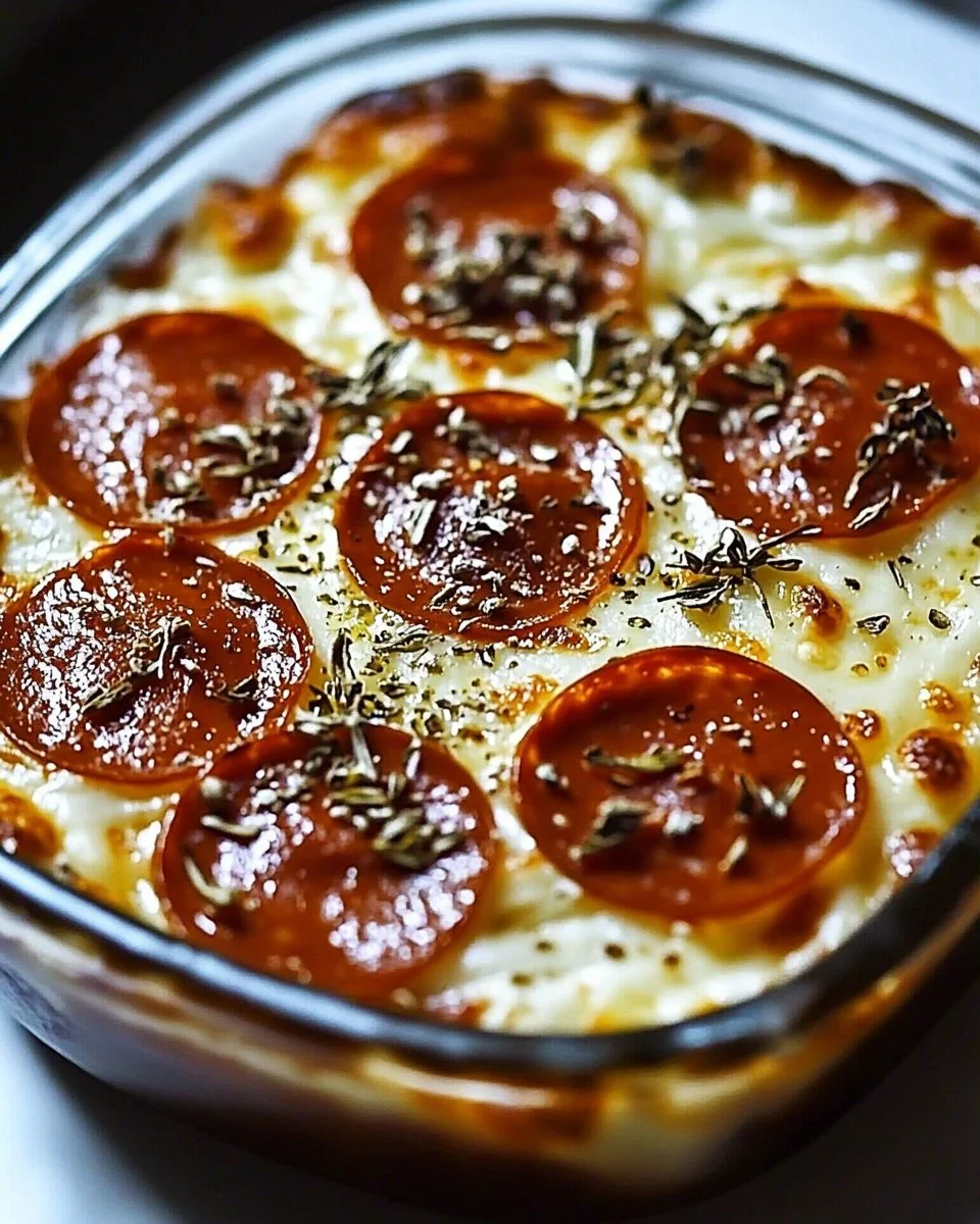 Cottage Cheese Pizza Bowl