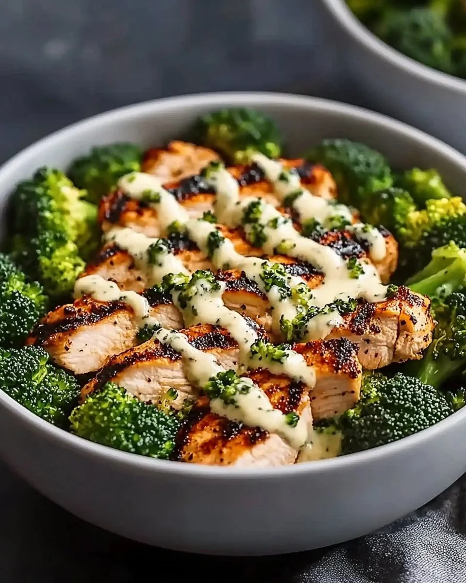 Cozy Grilled Chicken Broccoli Bowls
