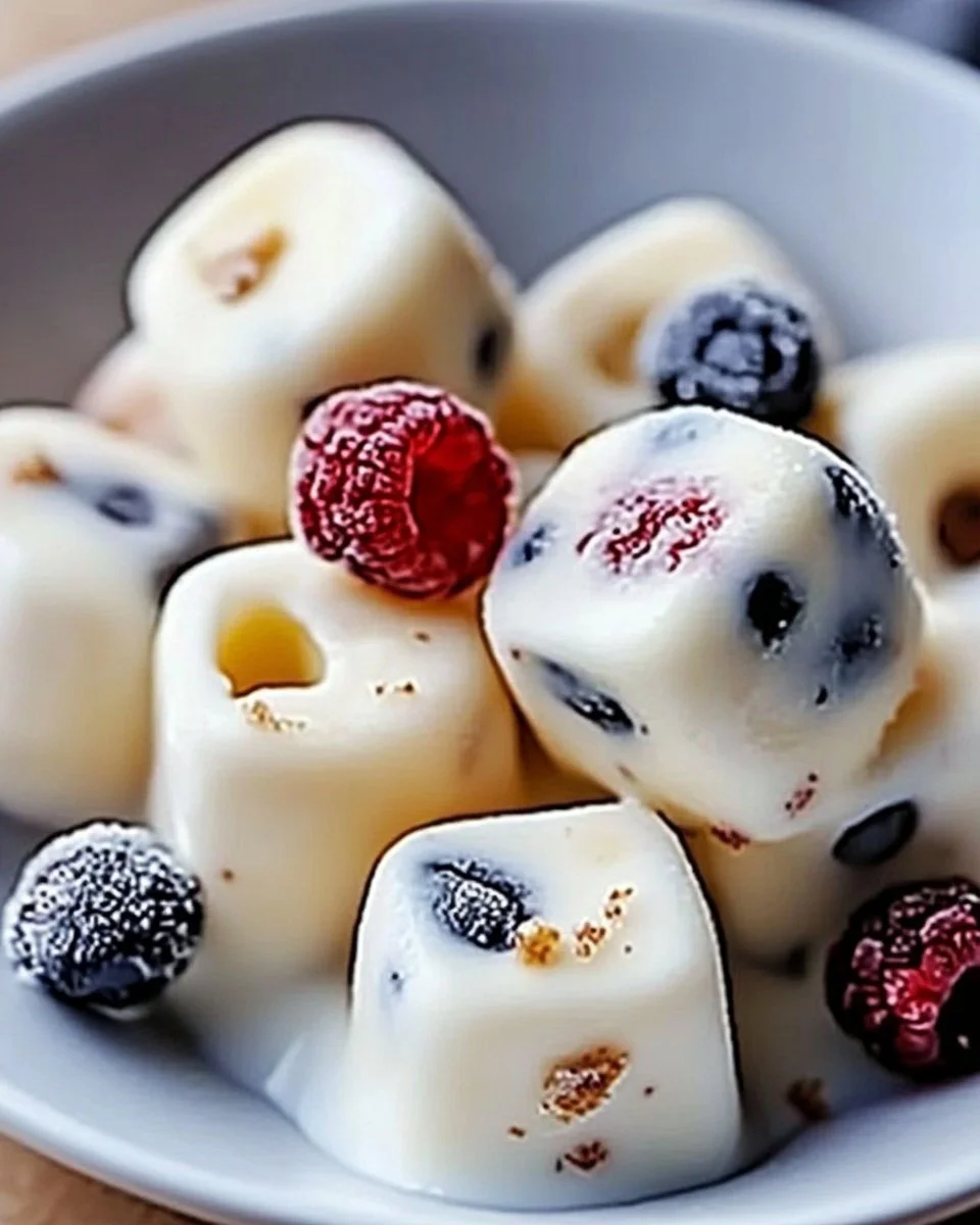 Frozen Greek Yogurt Bites